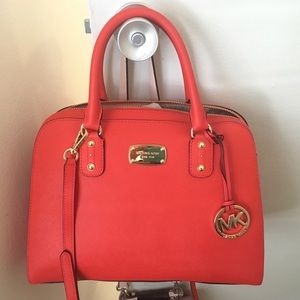 Michael Kors leather 2-way handbag